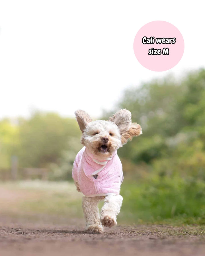 Dog Drying Coat | Bubble Gum Pink