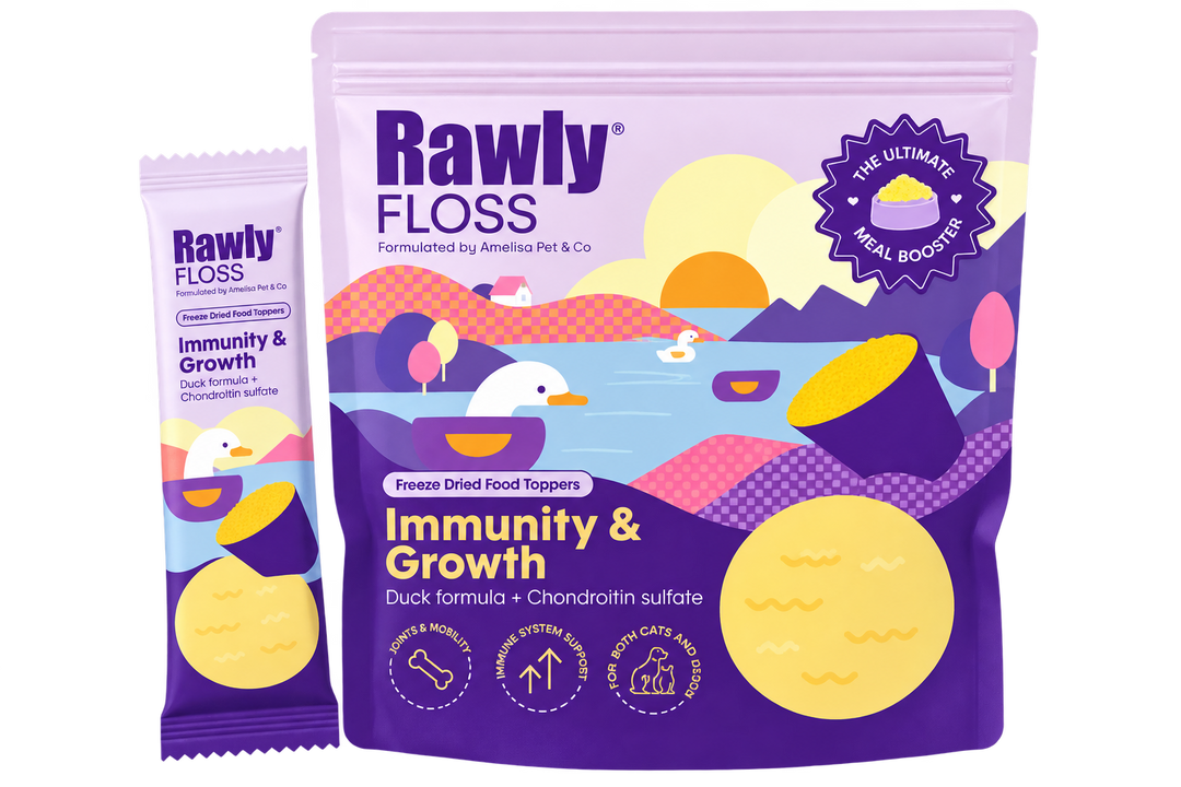 Rawly Floss Functional Topper | Immunity & Growth