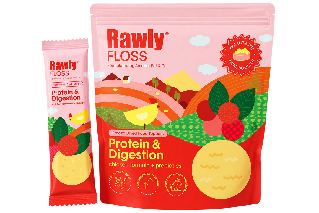Rawly Floss Functional Topper | Protein & Digestion