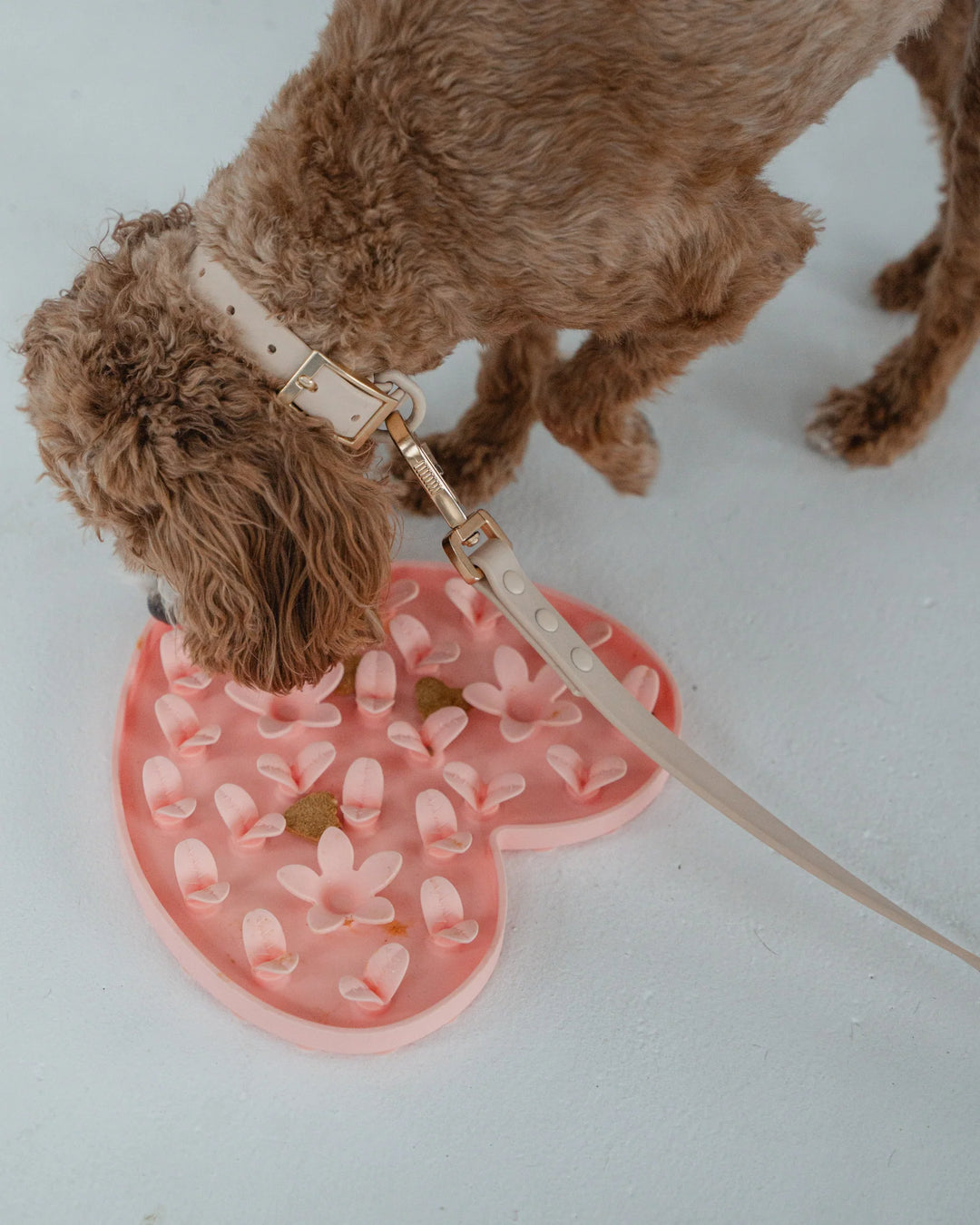 Blush Pink Heart Enrichment Snuffle Mat