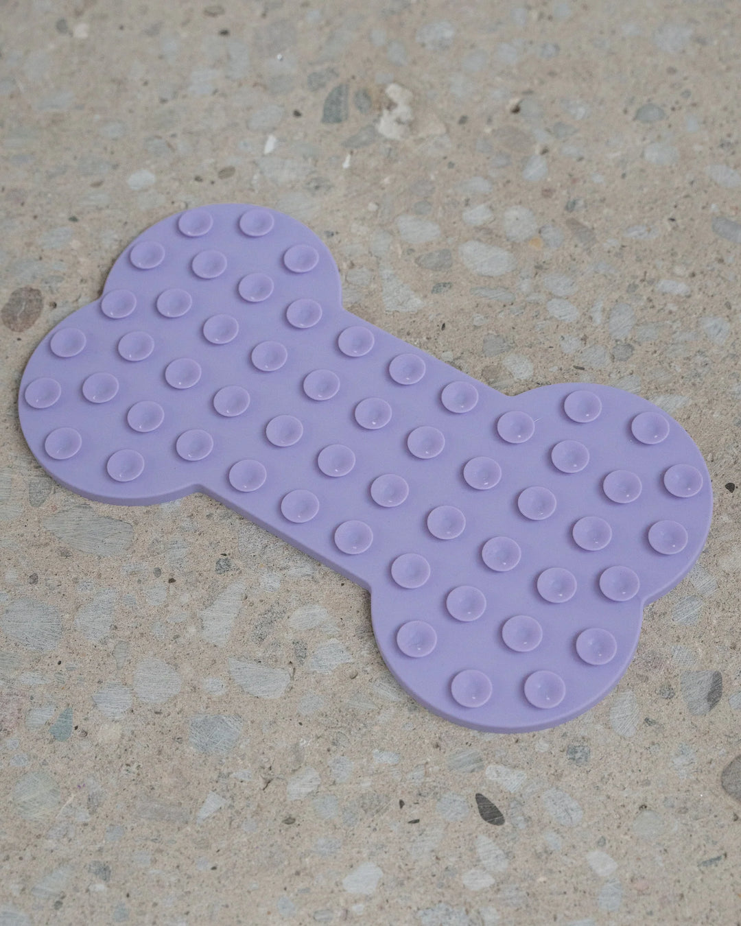 Lilac Bone Enrichment Lick Mat