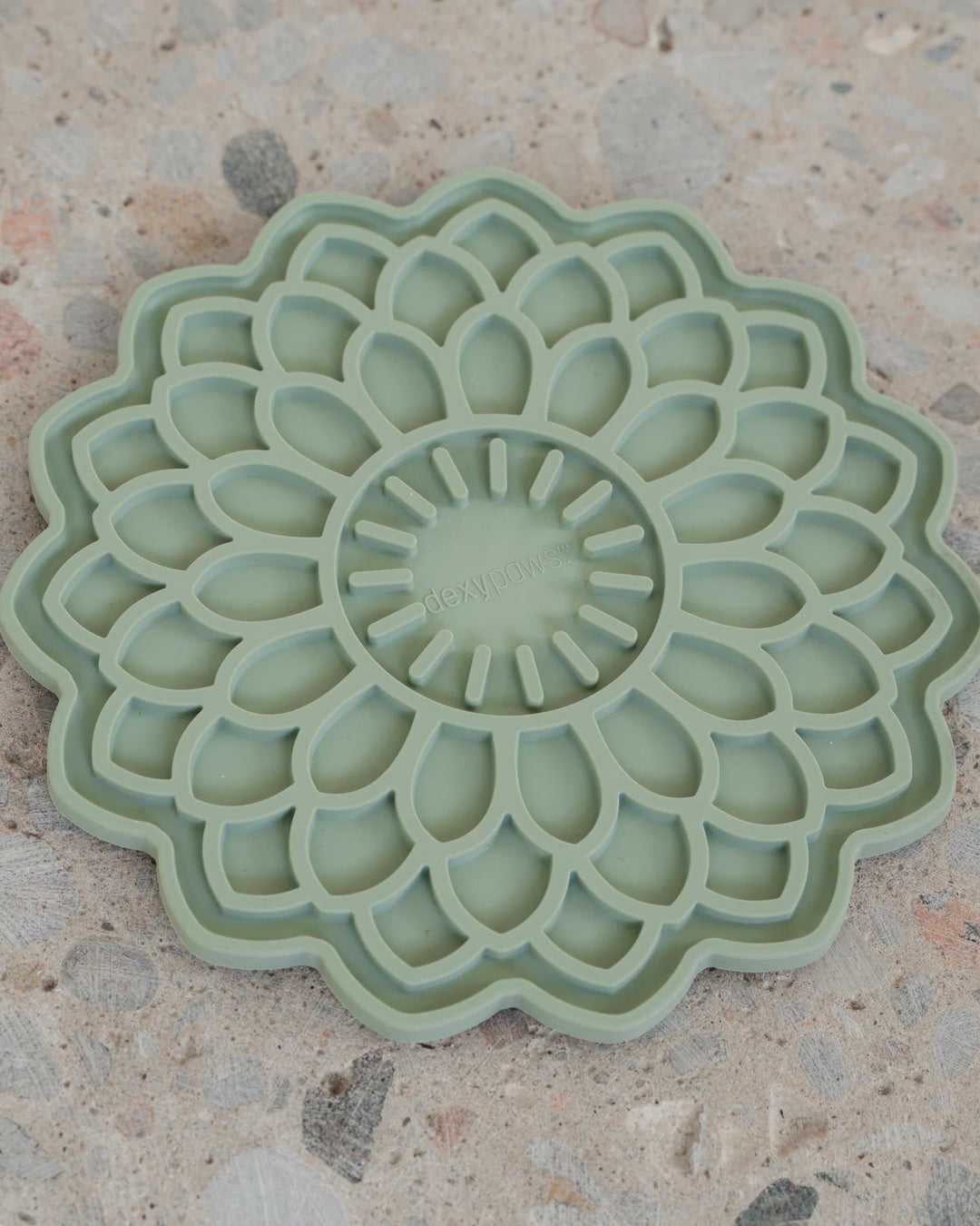 Sage Green Blooming Blossom Enrichment Lick Mat