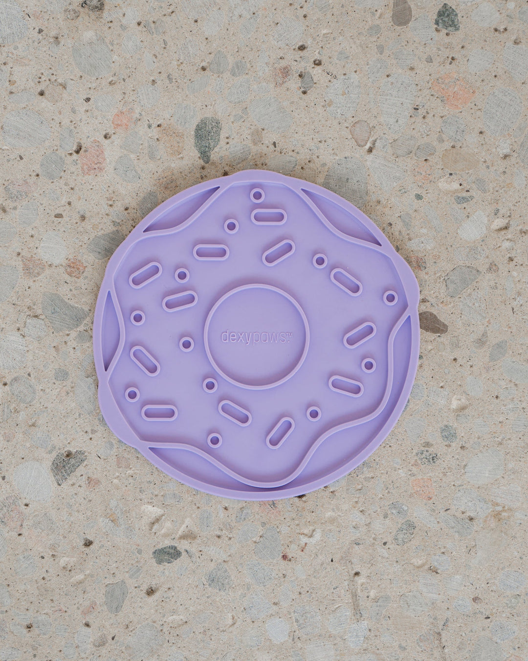 Lilac Donut Delight Enrichment Lick Mat