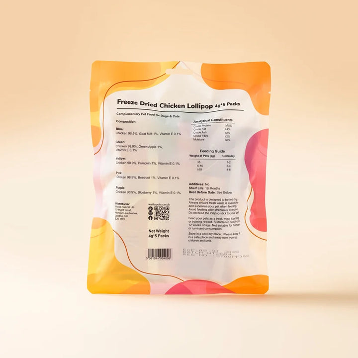 Freeze Dried Chicken Lollipops