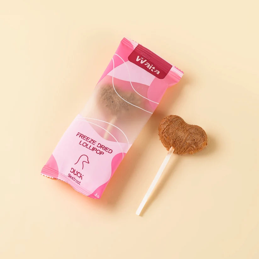 Freeze Dried Duck Lollipops