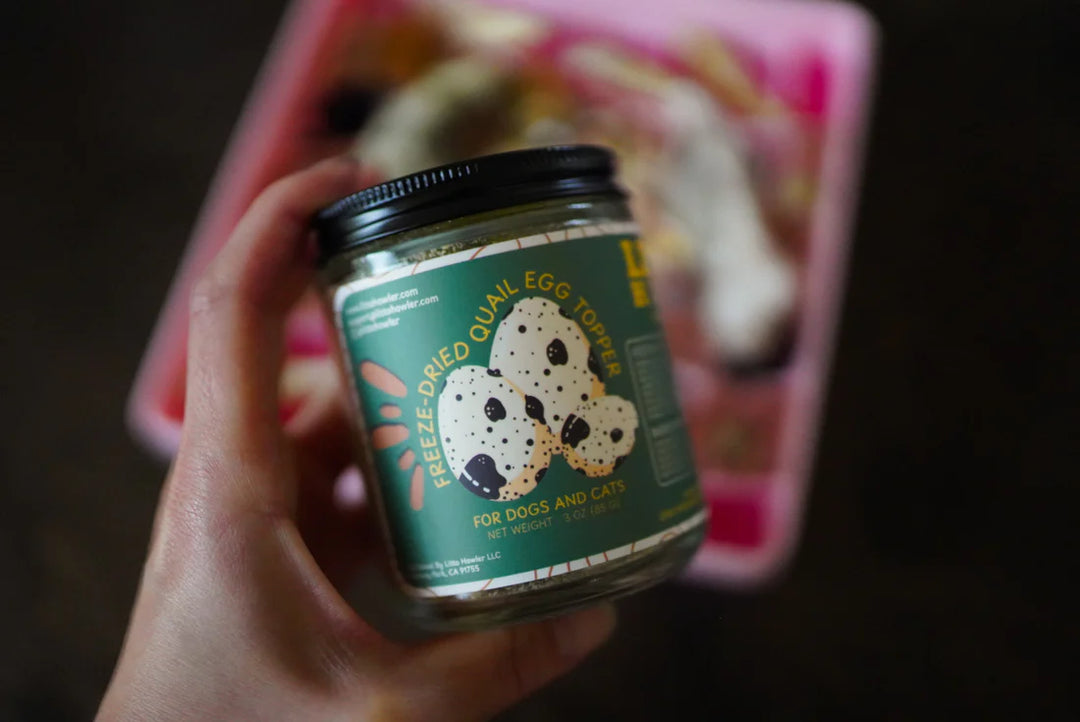 Freeze-Dried Quail Egg Topper | Litto Howler