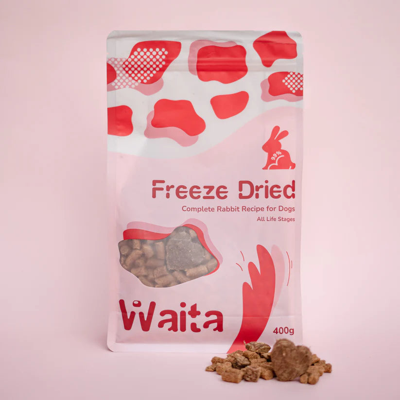 Freeze Dried Complete Rabbit Recipe for Dogs