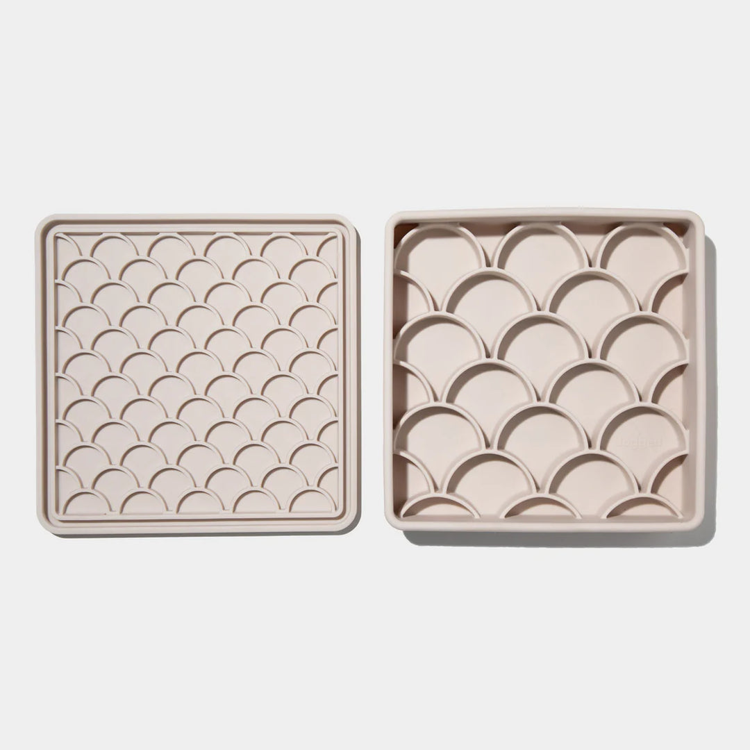 3-in-1 Fish Scale Slow Feeder Bowl
