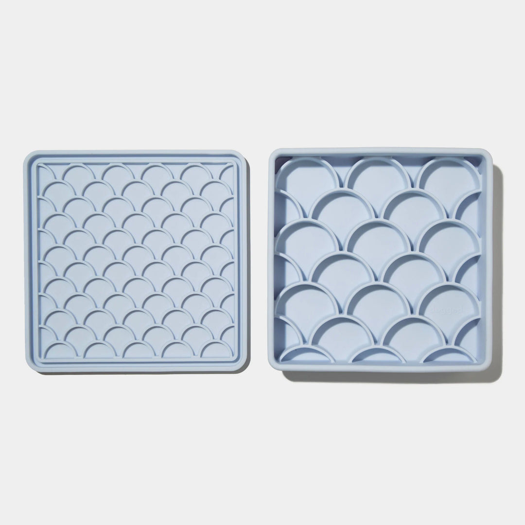 3-in-1 Fish Scale Slow Feeder Bowl