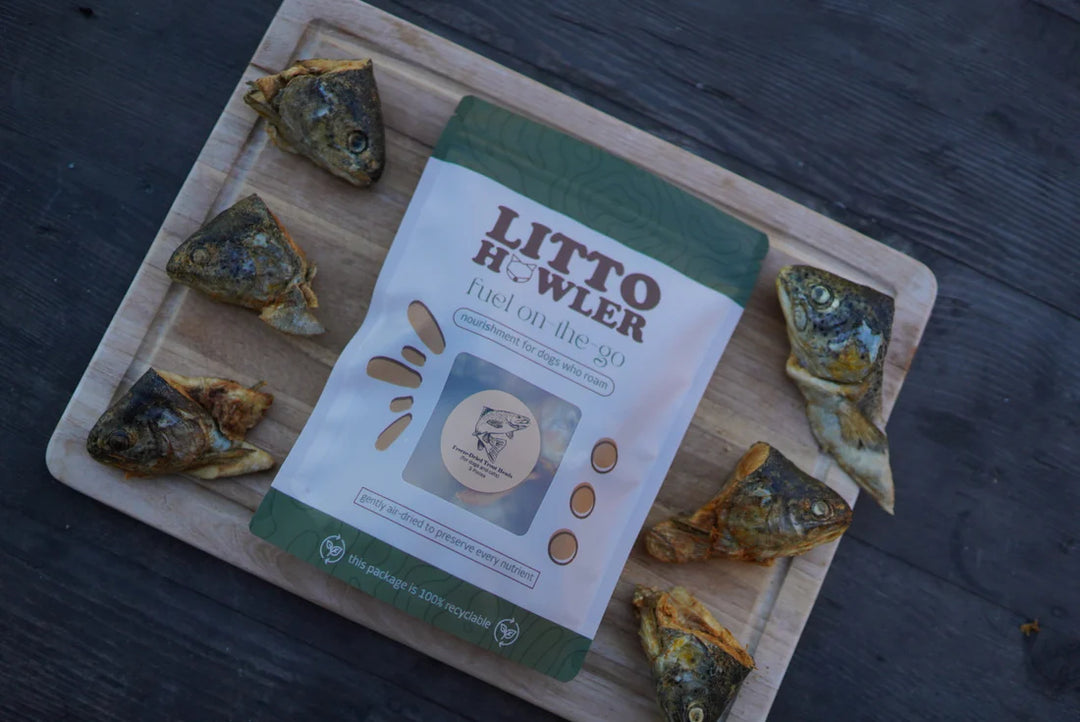 Freeze-Dried Trout Heads | Litto Howler