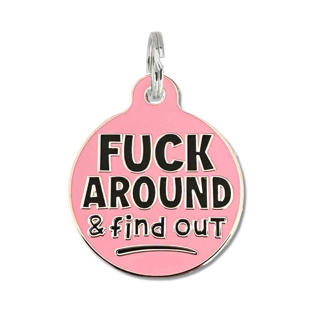 F*ck Around & Find Out Dog Tag