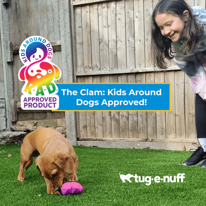 The Clam - Treat Dispensing Dog Toy