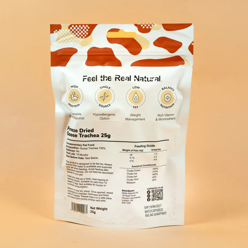 Freeze Dried Goose Trachea