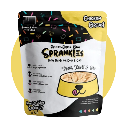 Freeze Dried Chicken Breast Treats for Cats & Dogs