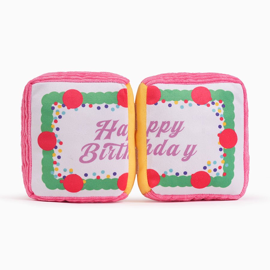 Yappy Birthday | Birthday Cake Slice
