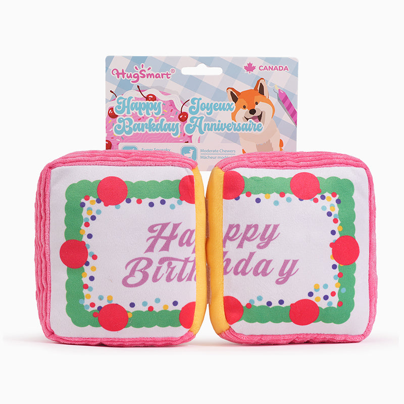 Yappy Birthday | Birthday Cake Slice