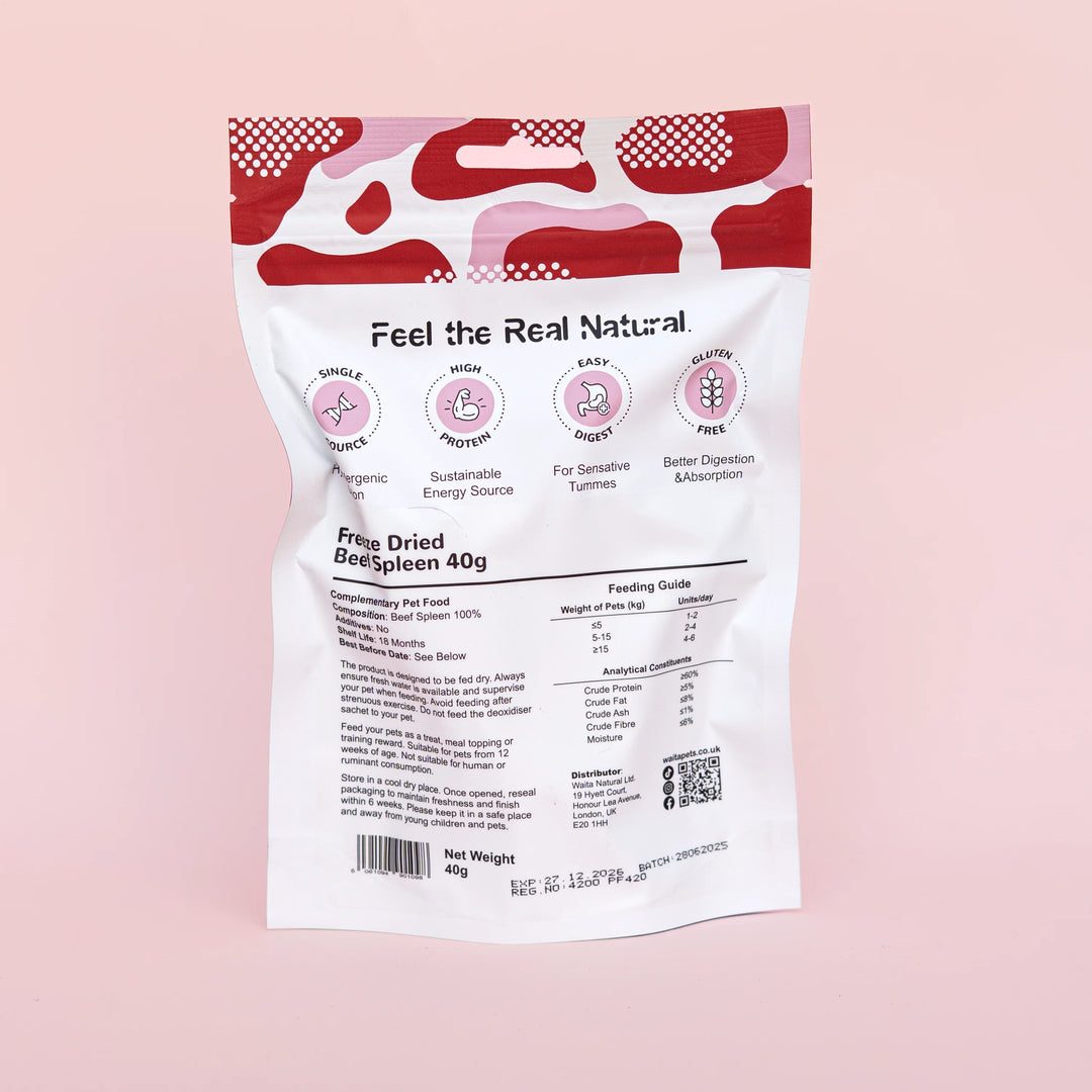 Freeze Dried Beef Spleen