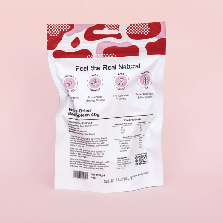 Freeze Dried Beef Spleen