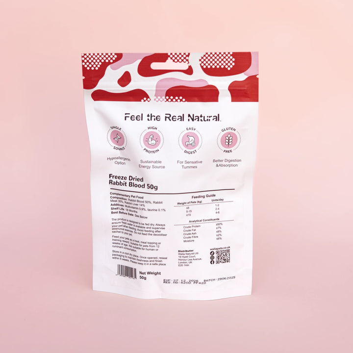 Freeze Dried Rabbit Blood