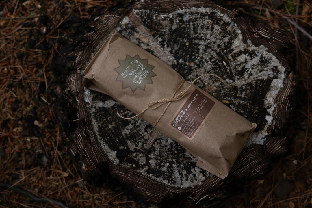 Grass-Fed Beef Hide Roll Chew Fur-On | Litto Howler