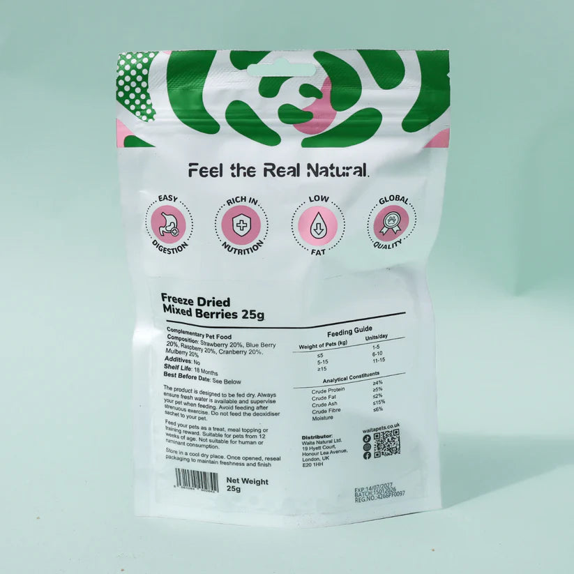 Freeze-Dried Mixed Berries