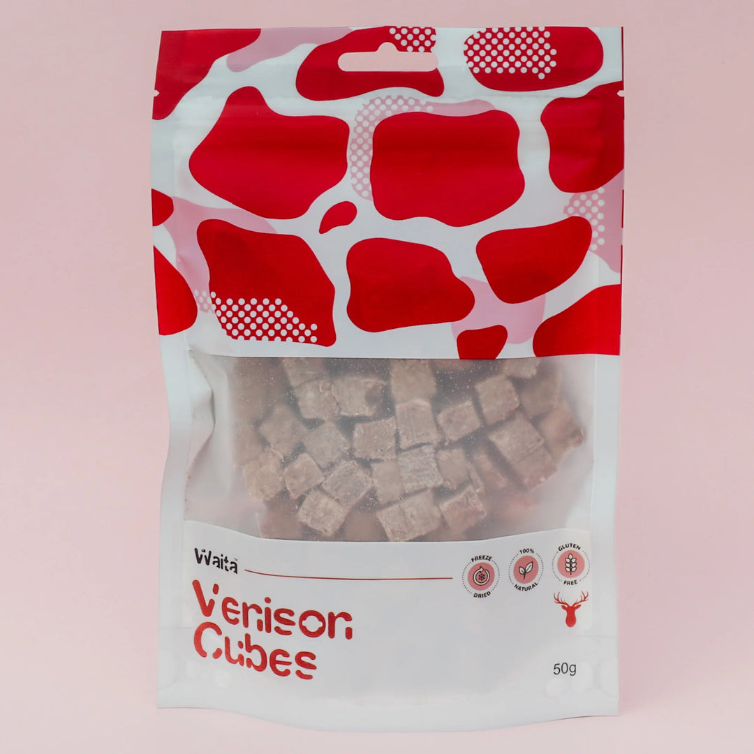Freeze-Dried Venison Cubes