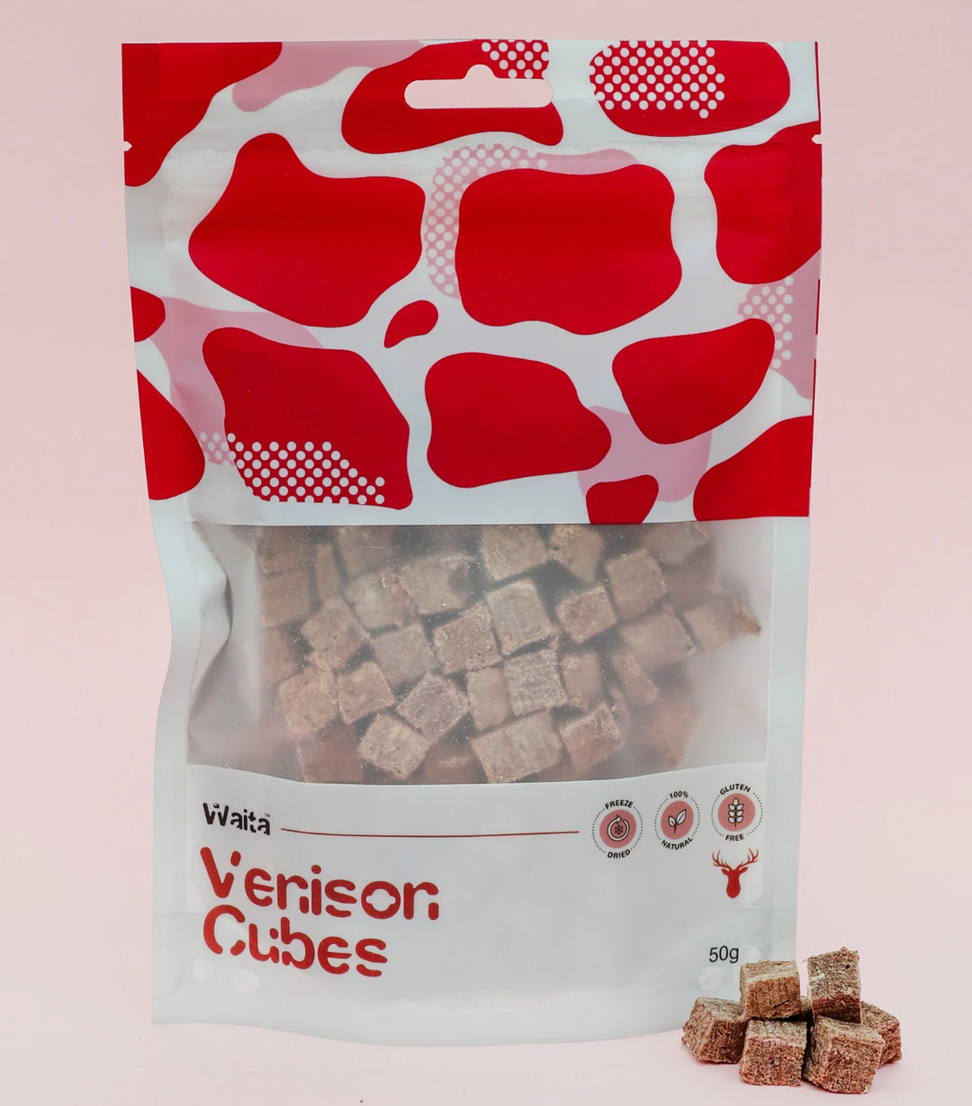 Freeze-Dried Venison Cubes