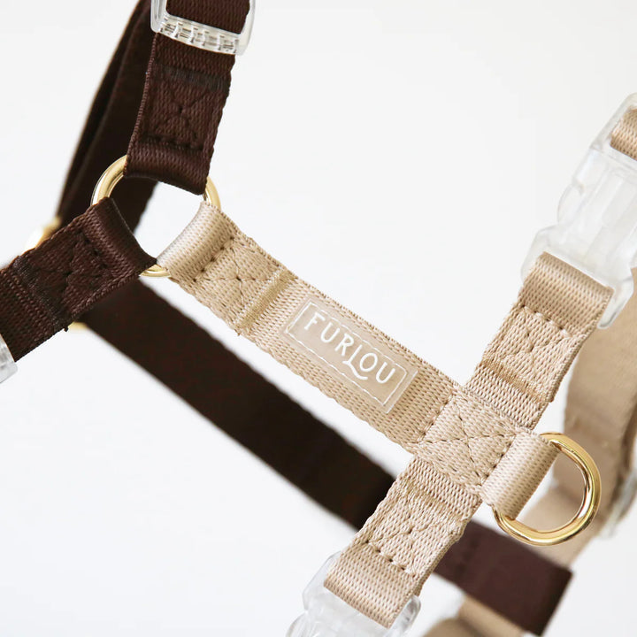 Dog Harness | Brown and Tan