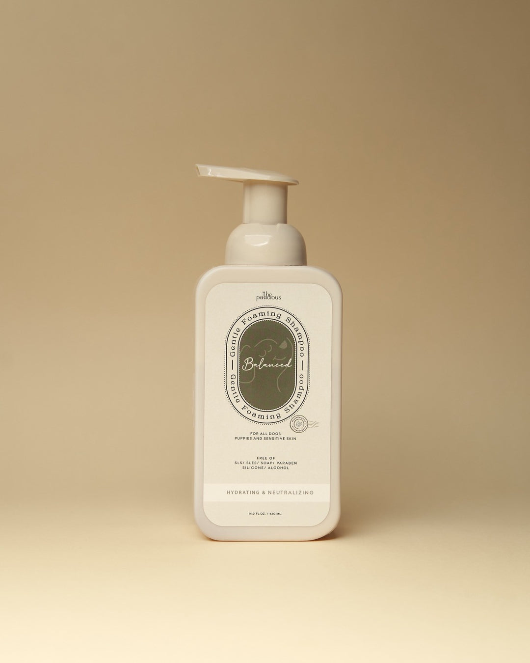 The Pawcious Gentle Foaming Shampoo