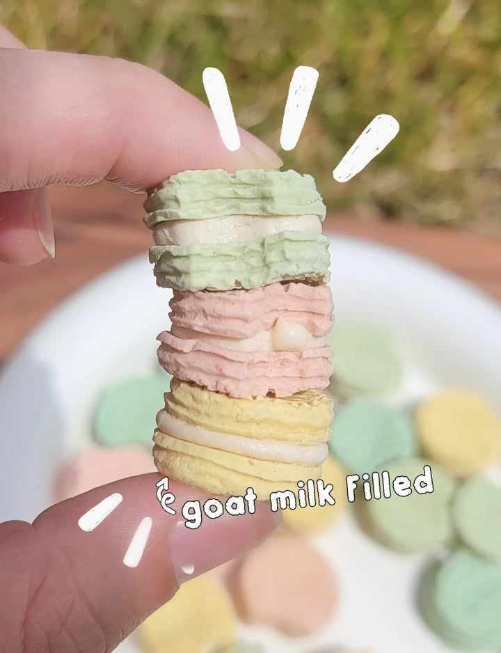 Miniature Mixed Goat Milk Filled Cookies