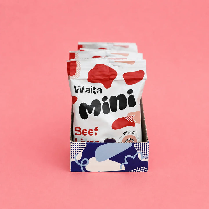 Freeze Dried Mini Beef Liver Cubes | Waita Pets