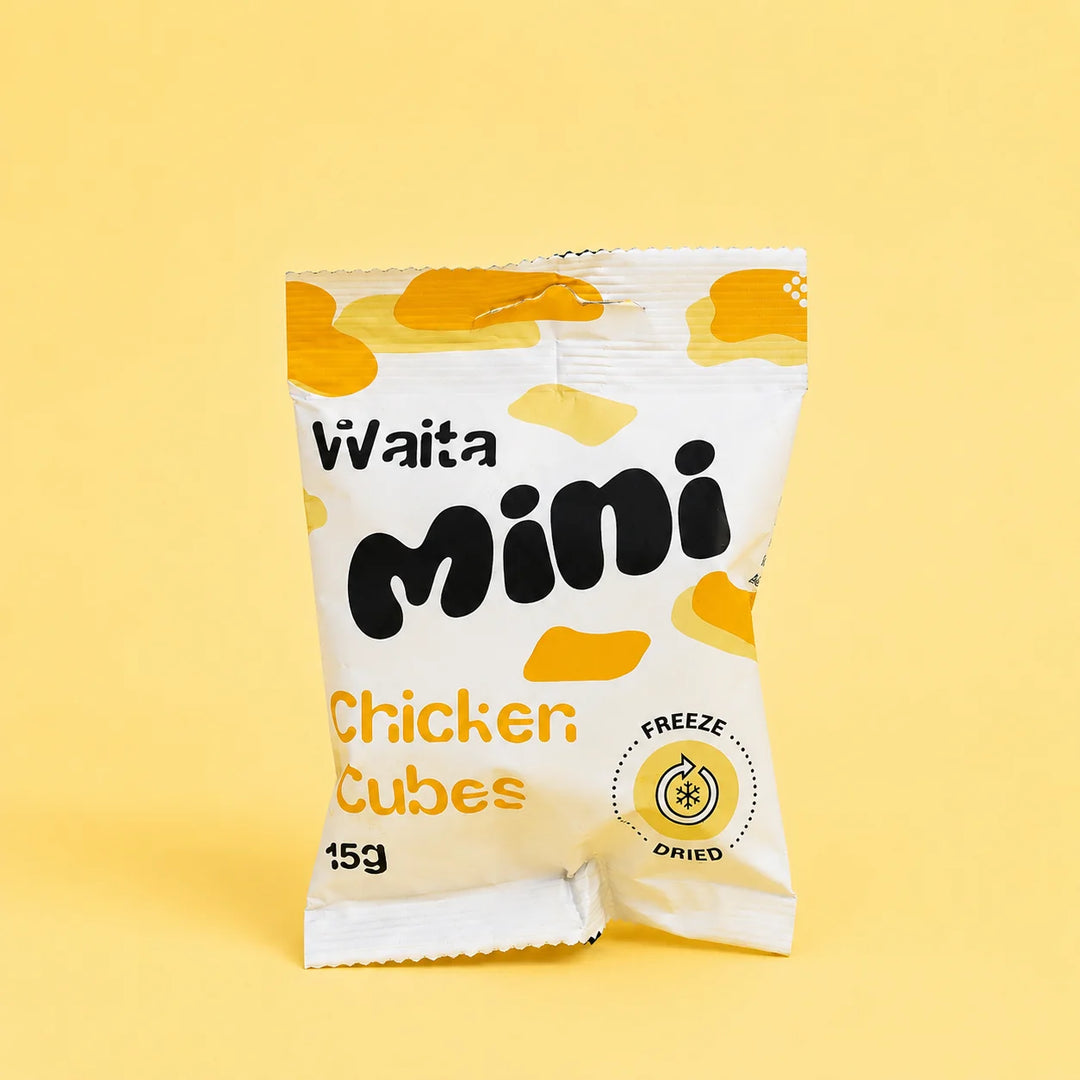 Freeze Dried Mini Chicken Cubes | Waita Pets