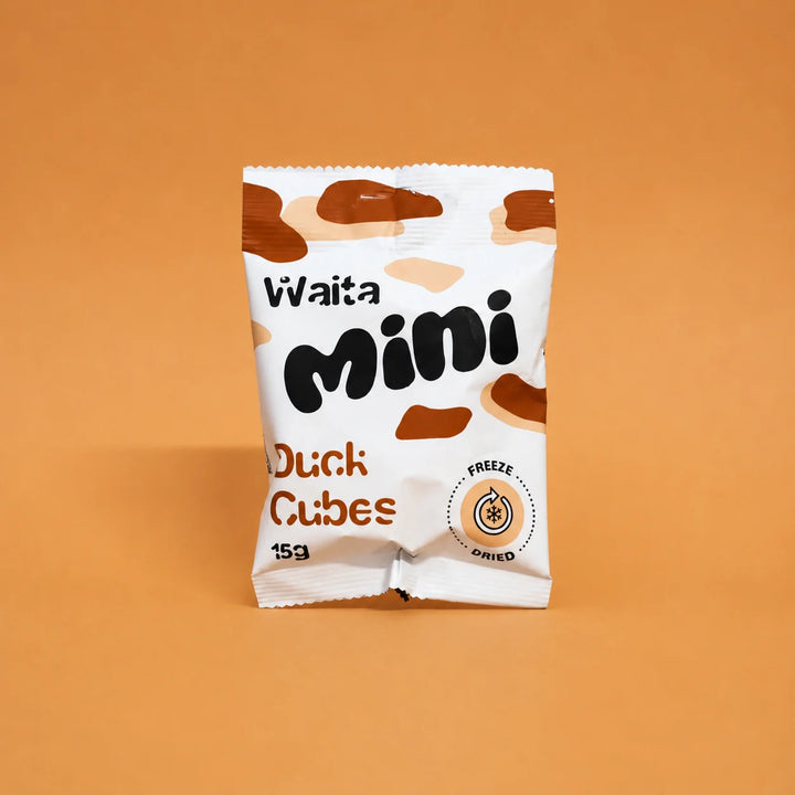 Freeze Dried Mini Duck Cubes | Waita Pets