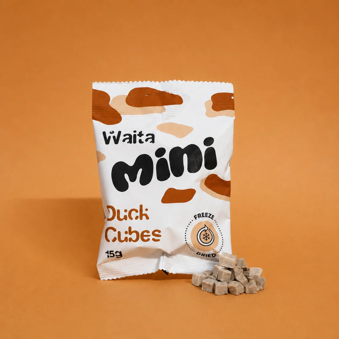 Freeze Dried Mini Duck Cubes | Waita Pets