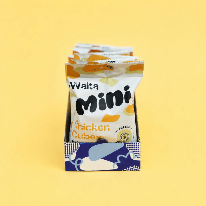 Freeze Dried Mini Chicken Cubes | Waita Pets