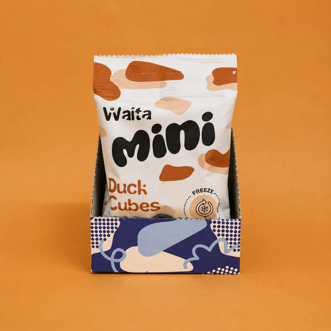 Freeze Dried Mini Duck Cubes | Waita Pets