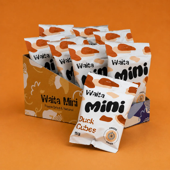 Freeze Dried Mini Duck Cubes | Waita Pets