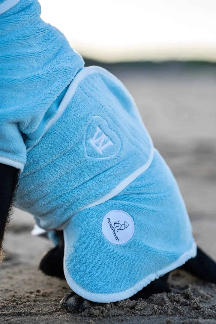 Dog Drying Coat | Candy Floss Blue