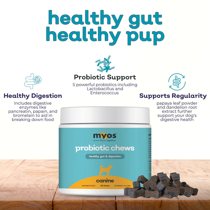MYOS Canine Probiotic Chews