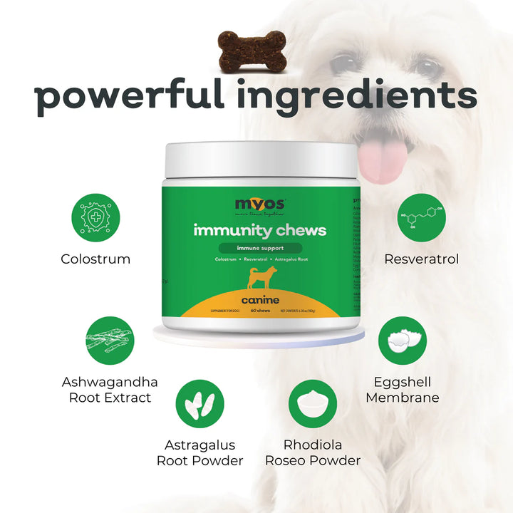 MYOS Canine Immunity Chews