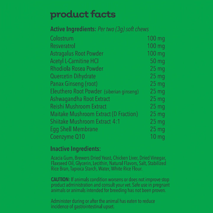 MYOS Canine Immunity Chews