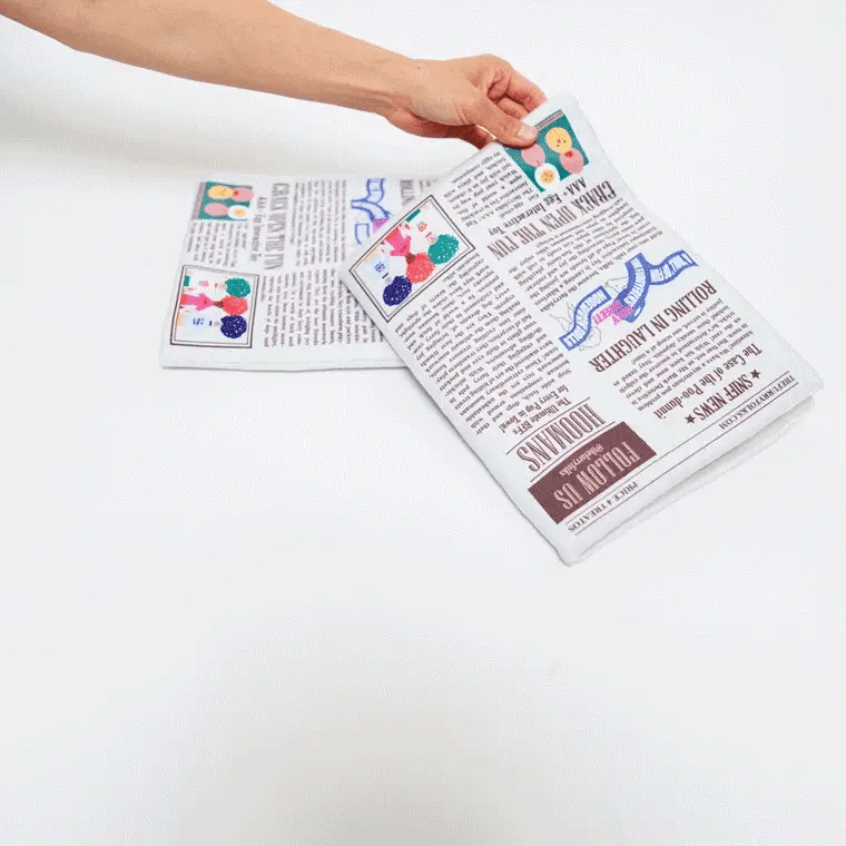 Newspaper Nosework Toy