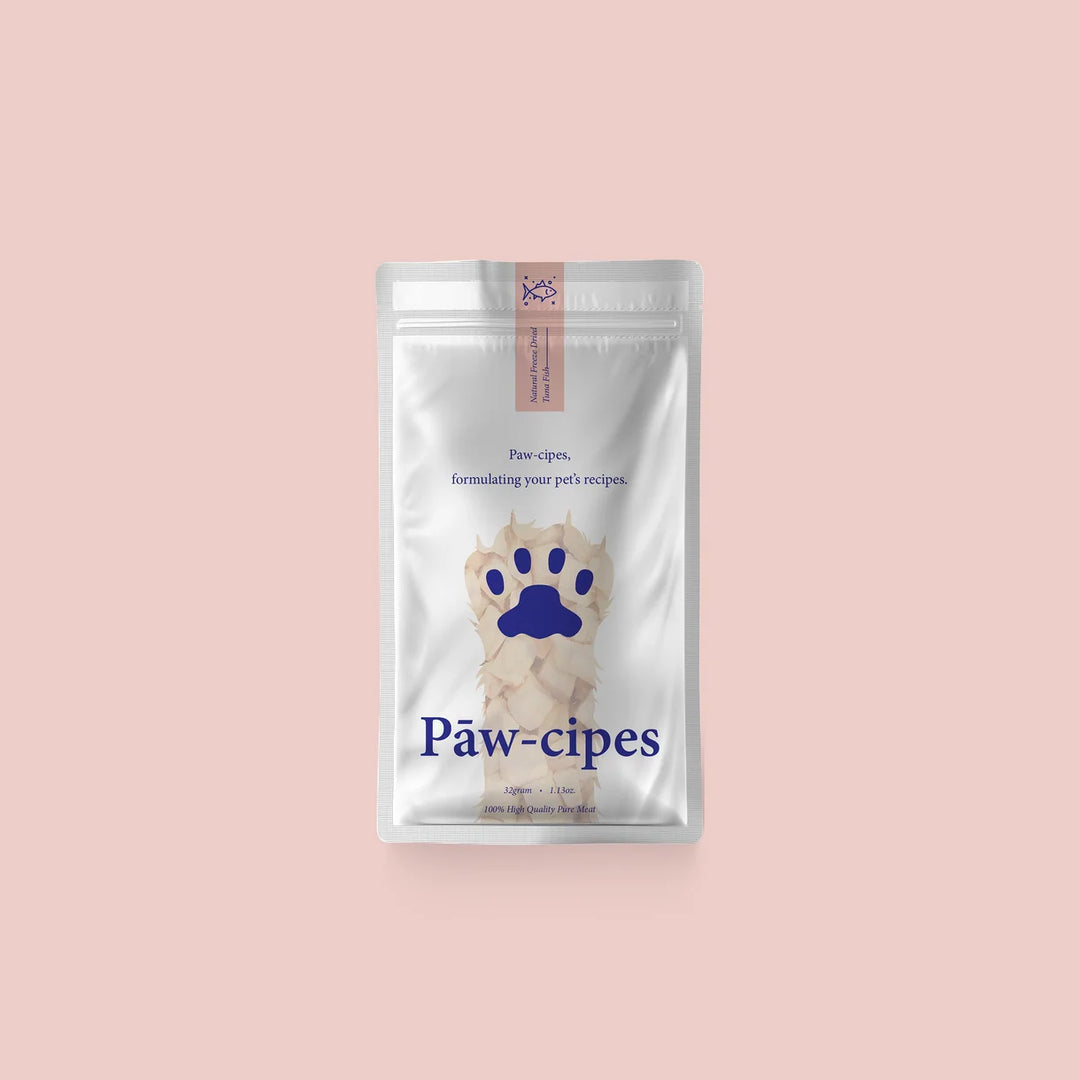 Freeze-Dried Tuna Cubes