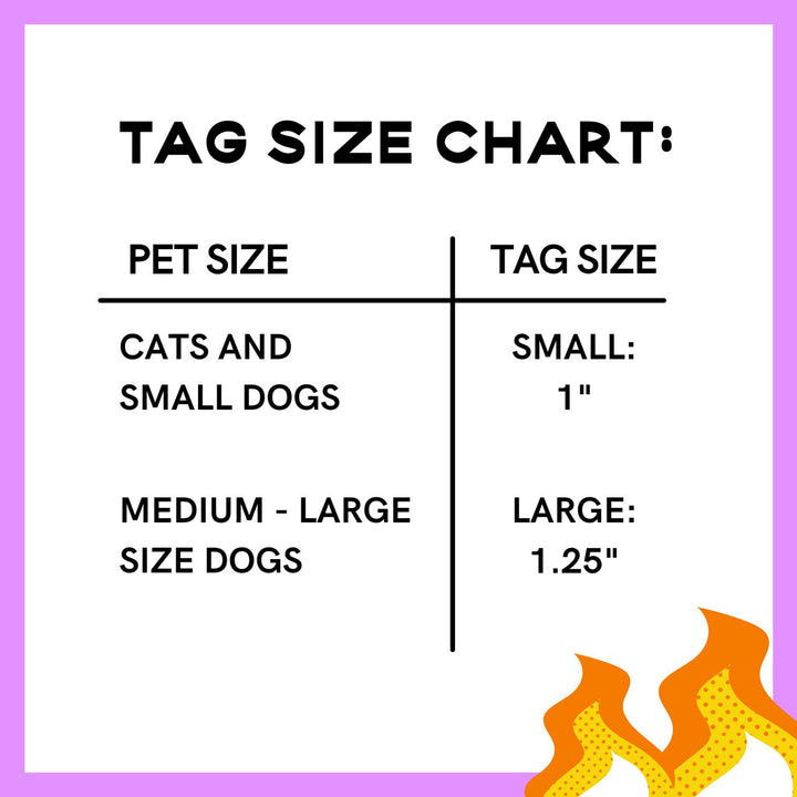 Mister Wiggle Butt Dog Pet Tag