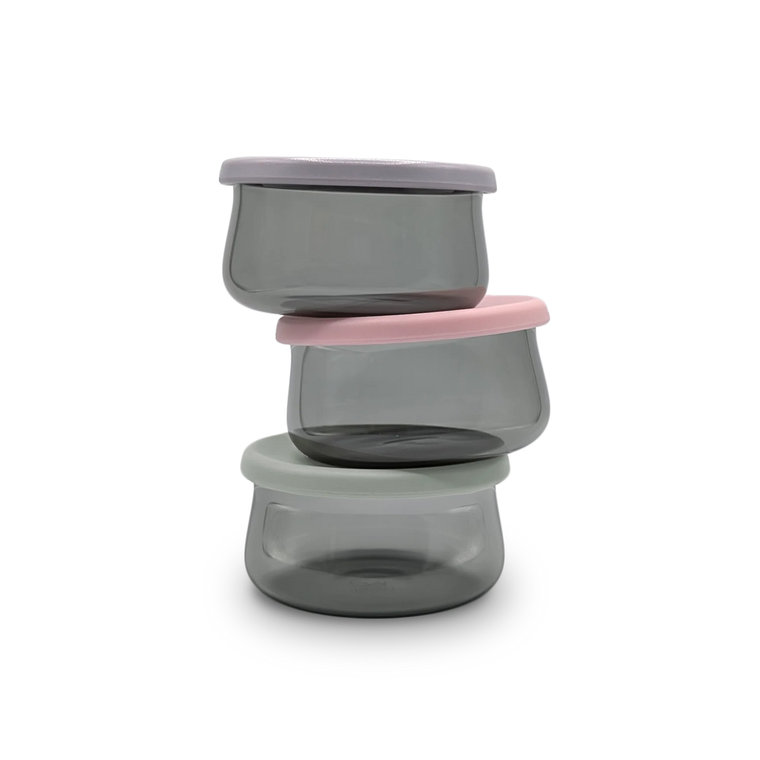 Tinted Glass Treat Jar