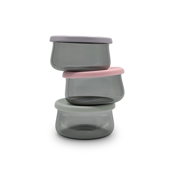 Tinted Glass Treat Jar
