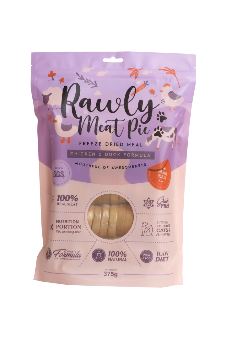 Rawly Meat Pie | Chicken & Duck Formula