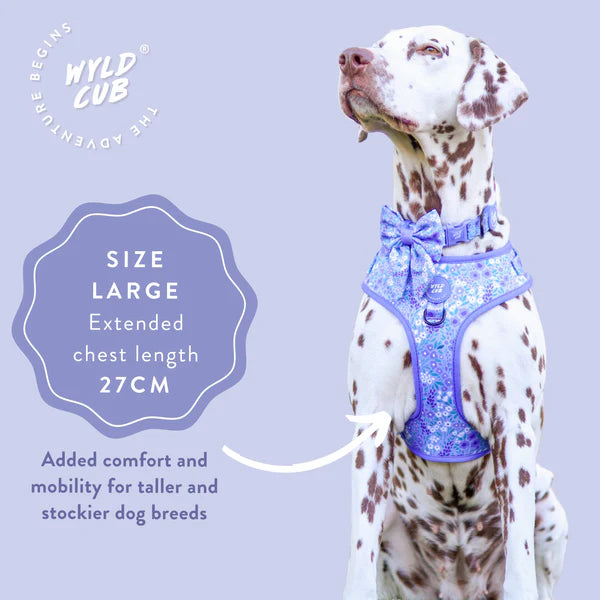 Adjustable Dog Harness | Notting Hill Wisteria