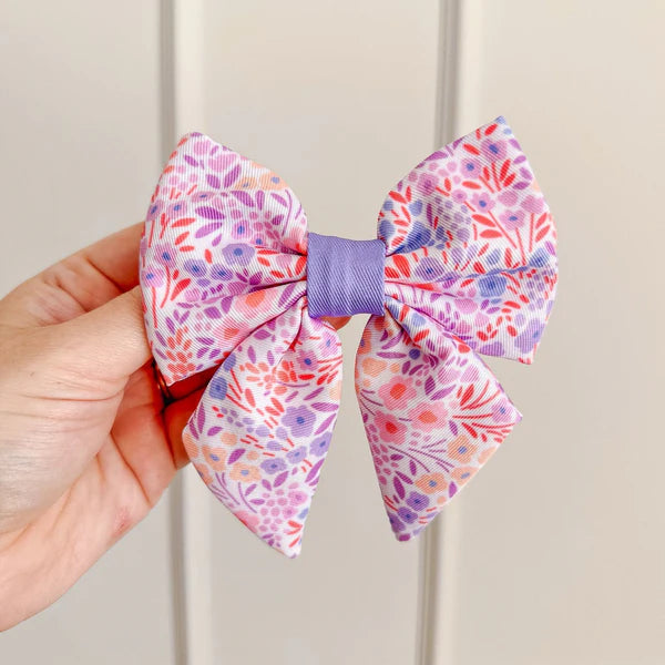 Dog Sailor Bow Tie | Notting Hill Lilac