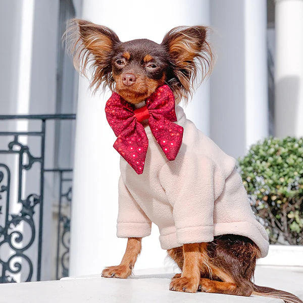 Dog Sailor Bow Tie | Notting Hill Mulberry